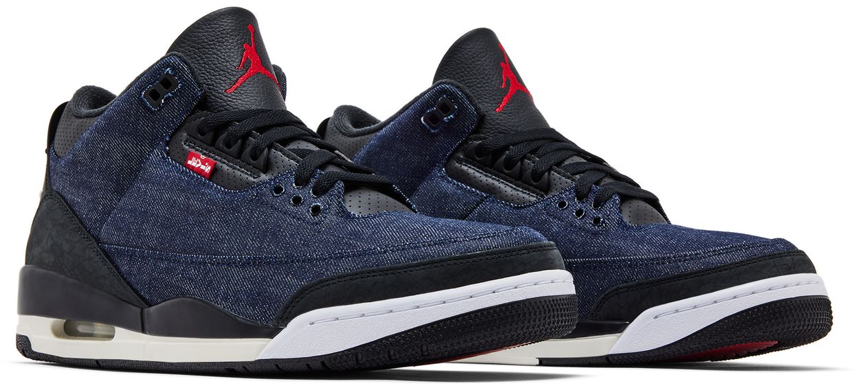 Jordan 3 Retro Levi’s Indigo-Pair