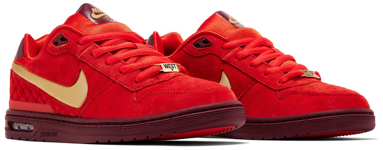 Nike SB Zoom Air Paul Rodriguez 1 Habanero Red All-Star-Pair