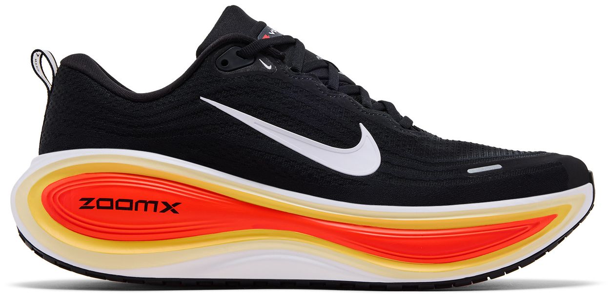 Nike Vomero Plus Black Bright Crimson White-1