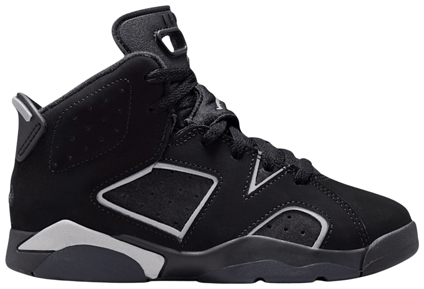 Jordan 6 Retro Black Multi-Color Reflect Silver-1