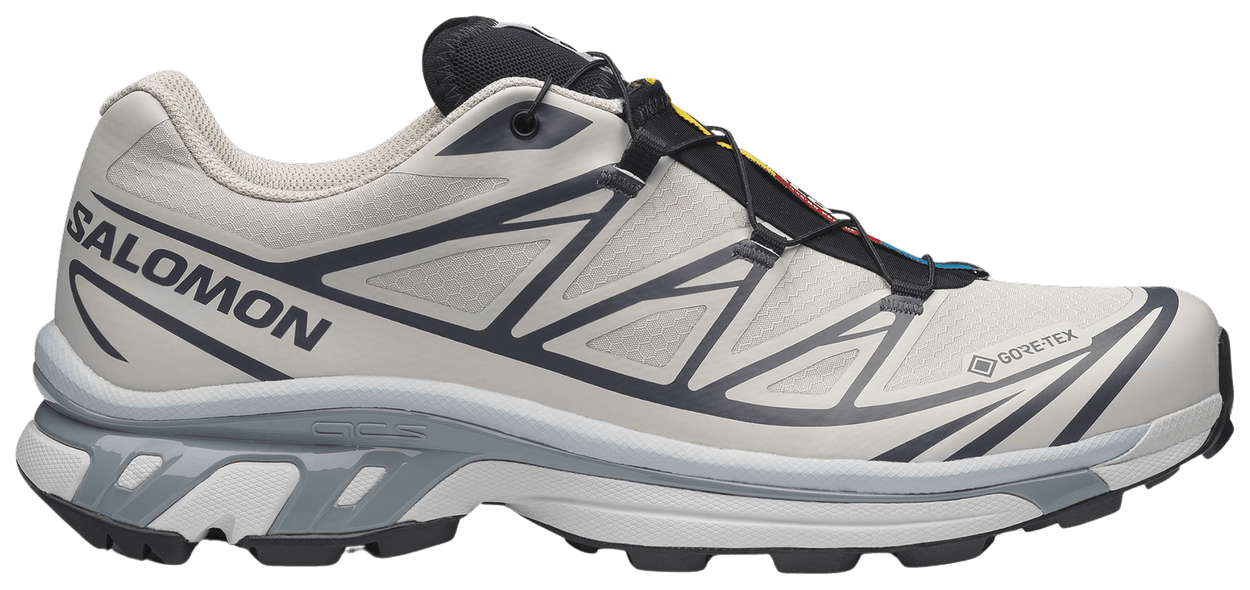 Salomon XT-6 Gore-Tex Silver Cloud Black-1