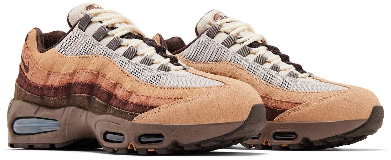 Nike Air Max 95 Big Bubble Ducks of a Feather Oregon Ducks Lumber Yard-Pair