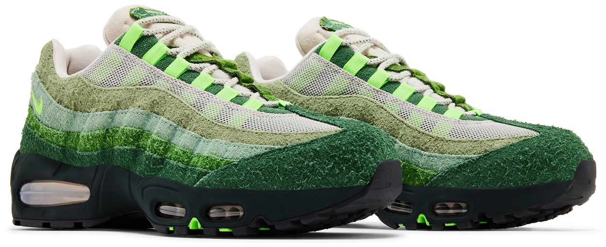 Nike Air Max 95 Big Bubble Ducks of a Feather Oregon Ducks The Woods-Pair
