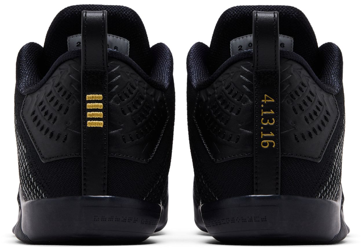 Nike Kobe 11 Elite Low Protro Fade to Black-Back