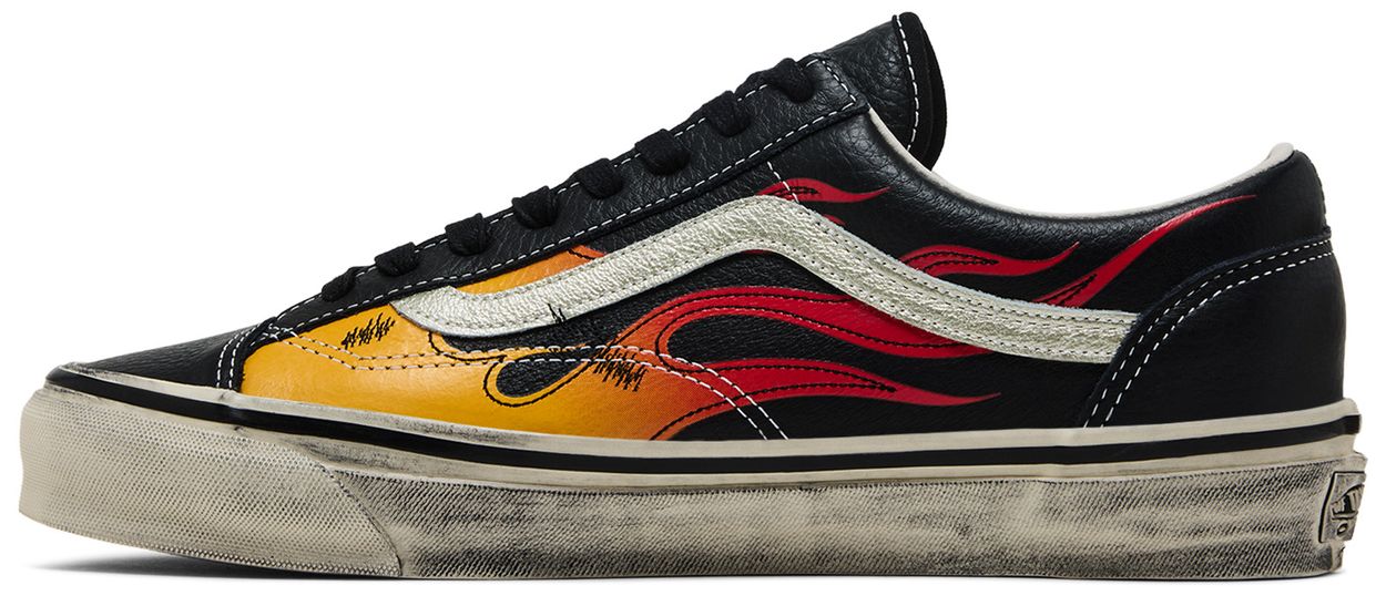 Vans LX Old Skool Archive Flame Black-2