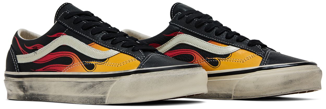 Vans LX Old Skool Archive Flame Black-Pair