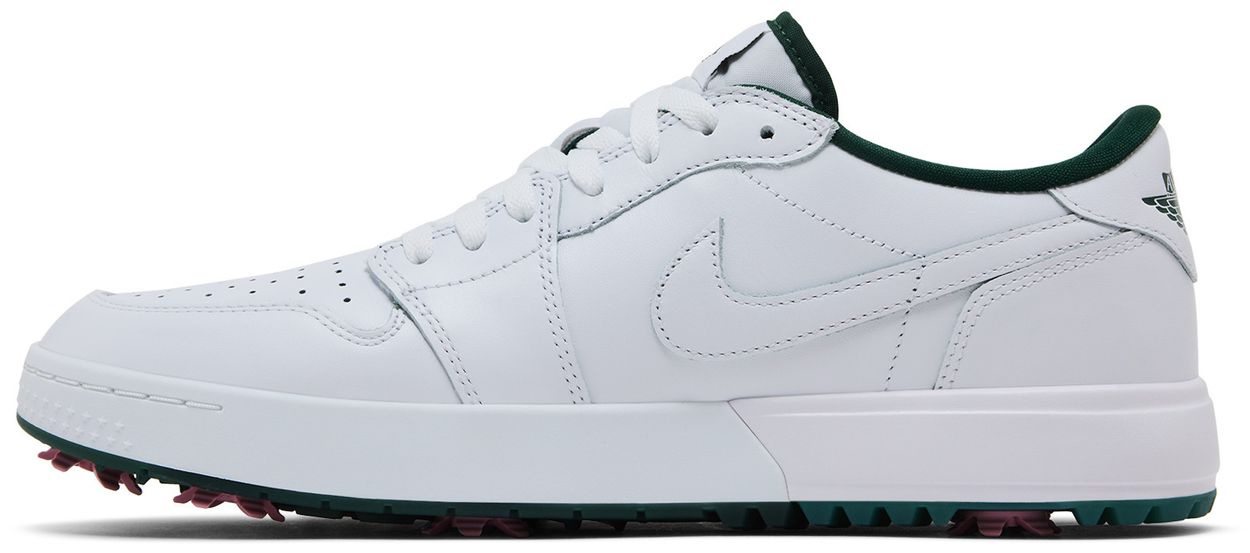 Jordan 1 Low Golf Spiked White Fir Elemental Pink-2