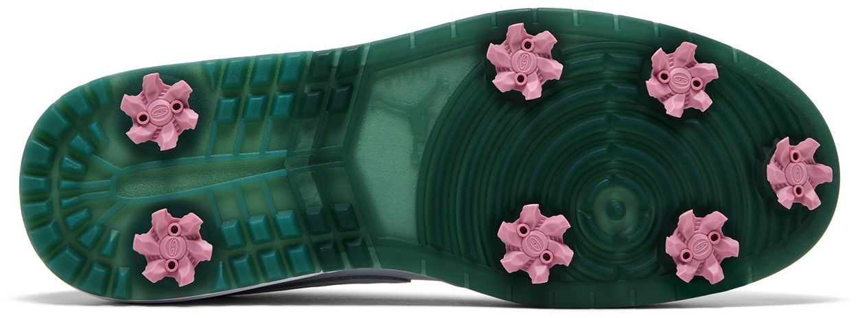 Jordan 1 Low Golf Spiked White Fir Elemental Pink-Sole