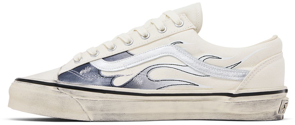 Vans LX Old Skool Archive Flame White-2