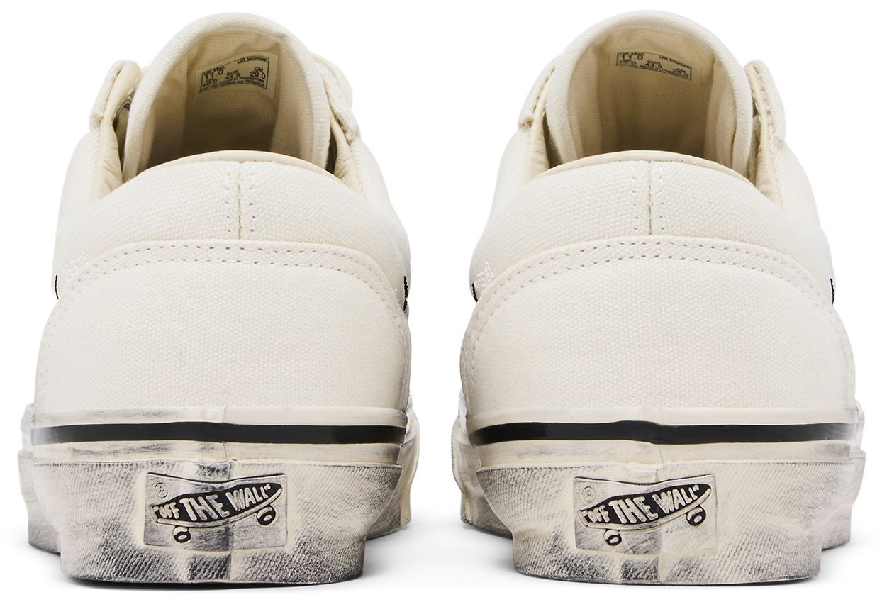 Vans LX Old Skool Archive Flame White-Back