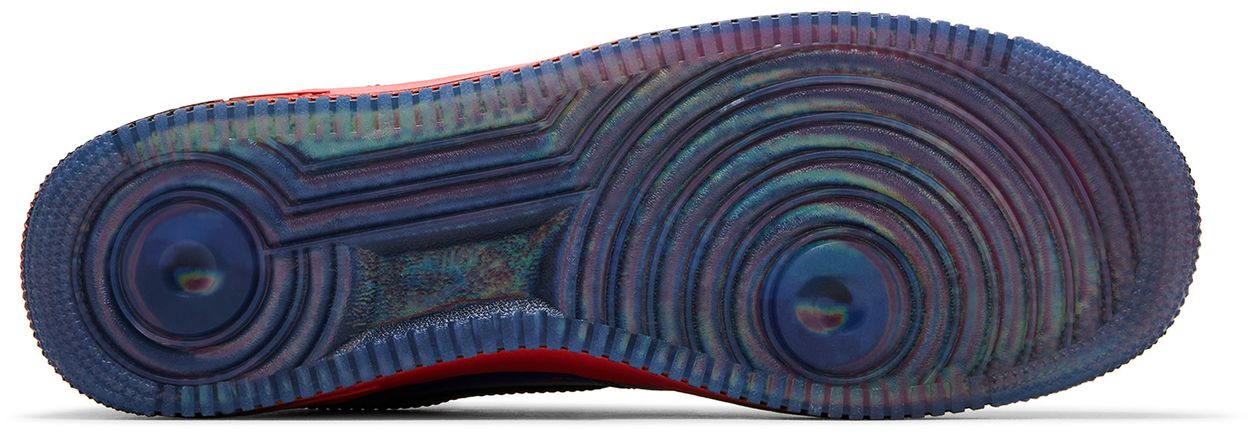 Nike Air Force 1 Low Retro Heat Map Black Racer Blue-Sole