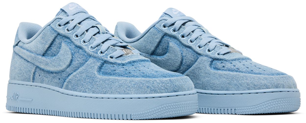 Nike Air Force 1 Low Ja Morant Denim Light Armory Blue-Pair