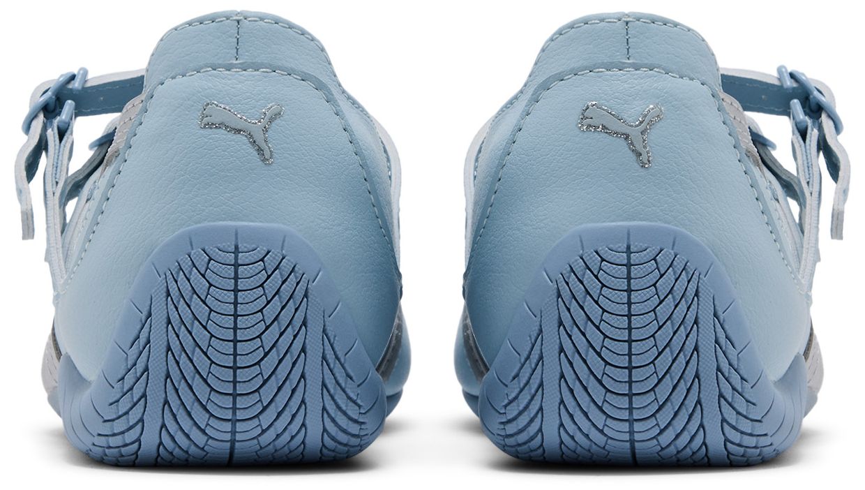 Puma Speedcat Ballet The Powerpuff Girls Silver Blue Wash (Women's)-Back