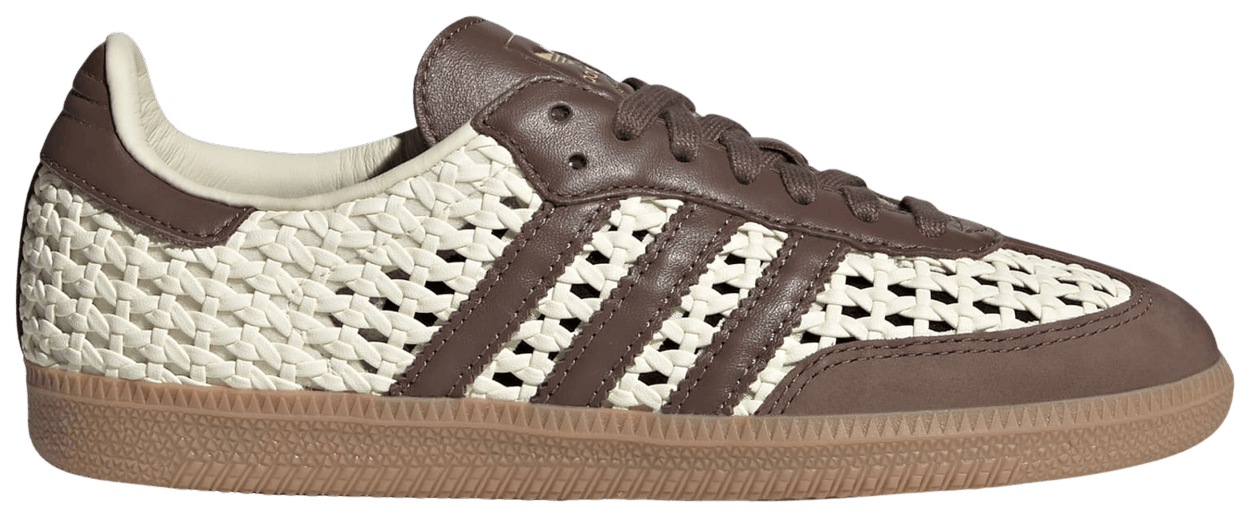 adidas Samba OG Basketweave Cream White Earth Strata (Women's)-1