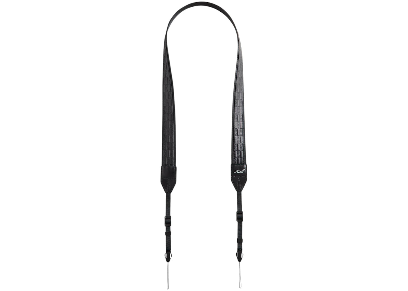 Kith Kithmas Monogram Camera Strap Black -1