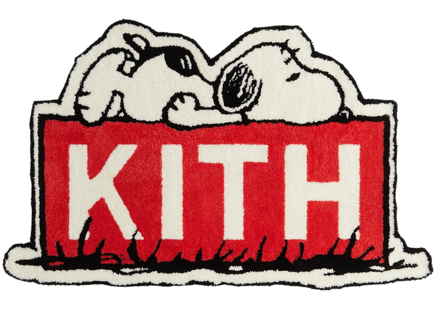 Kith x Peanuts Classic Logo Area Rug Multi -1