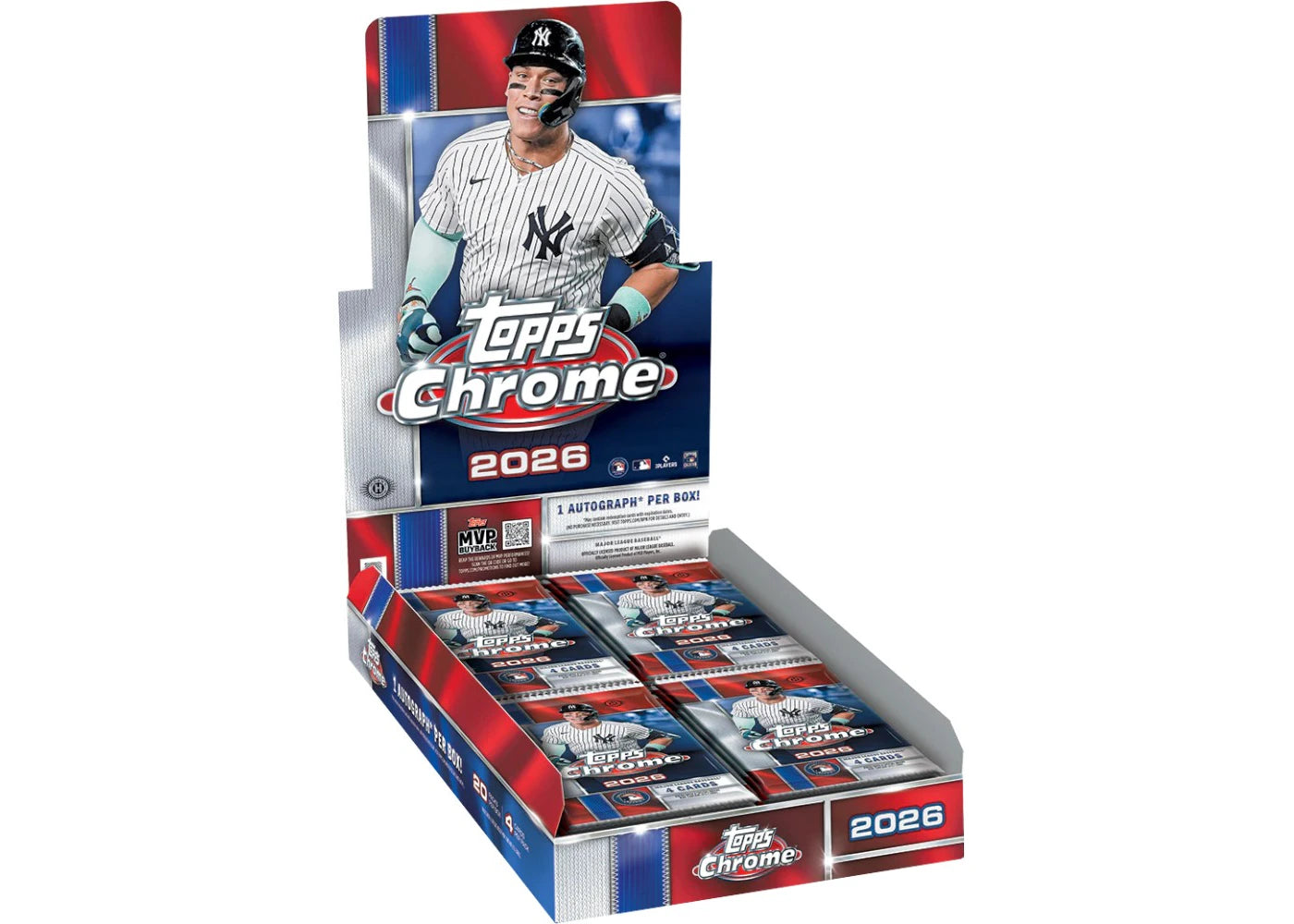 2026 Topps Chrome Baseball Hobby Box -1