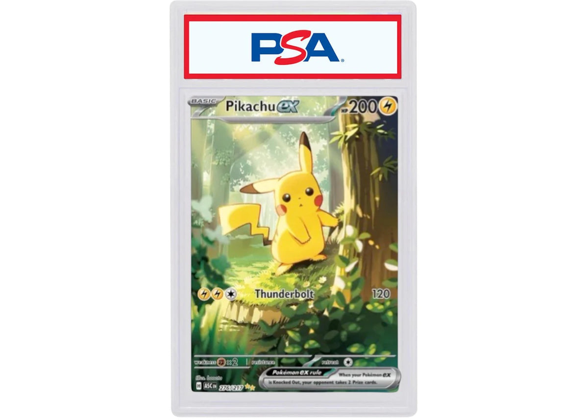 Pikachu ex 2026 Pokémon Ascended Heroes Special Illustration Rare 276/217 (PSA Graded) -1
