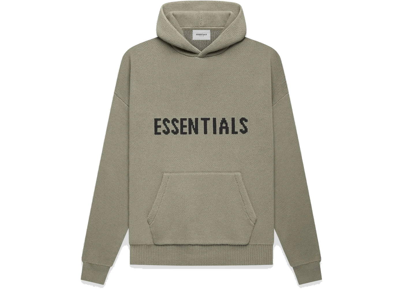Fear of God Essentials Knit Pullover Hoodie Pistachio -1