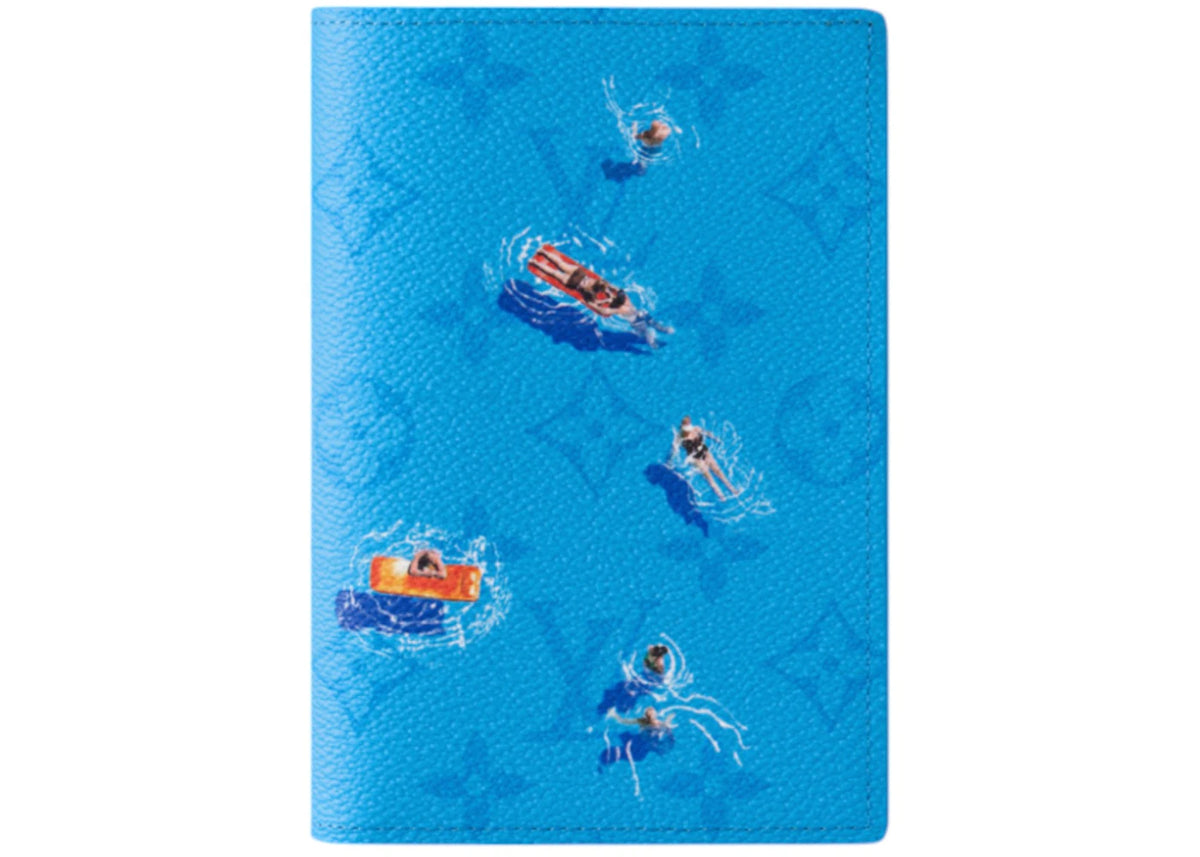 Louis Vuitton Pool Passport Cover Blue Lagoon -1