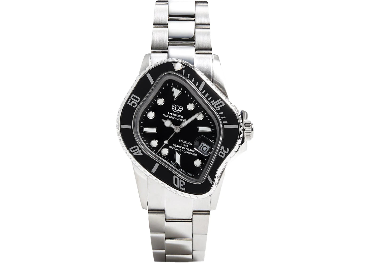 Laarvee Silver Precision Steel pea001-sblk -1