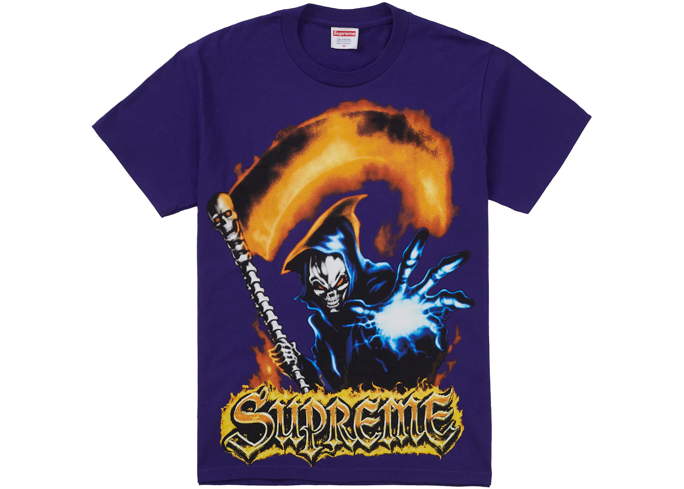 Supreme Grim Reaper Tee Purple -1
