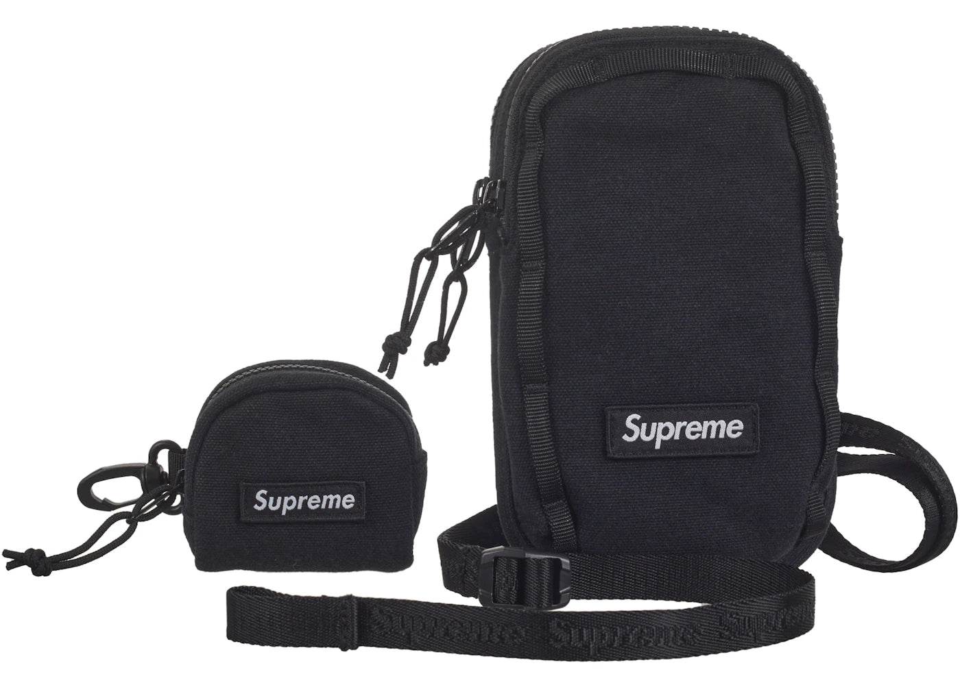 Supreme Camera Bag + Mini Pouch Black -1