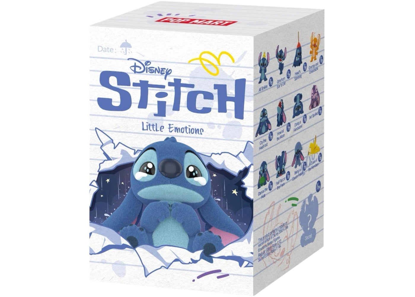 Pop Mart Disney Stitch Little Emotions Series Figure Single Blind Box-1