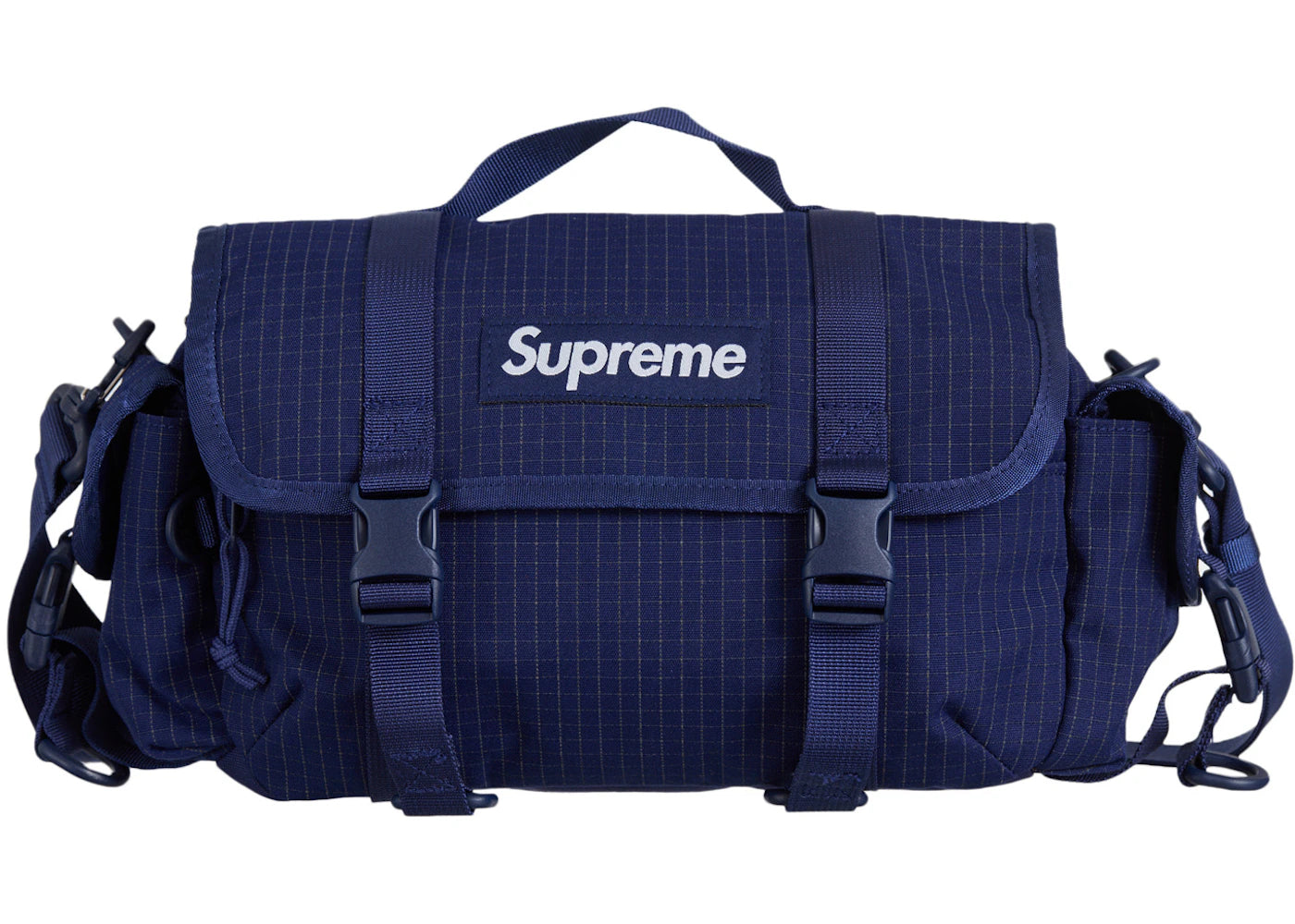Supreme Mini Duffle Bag (SS24) Navy -1