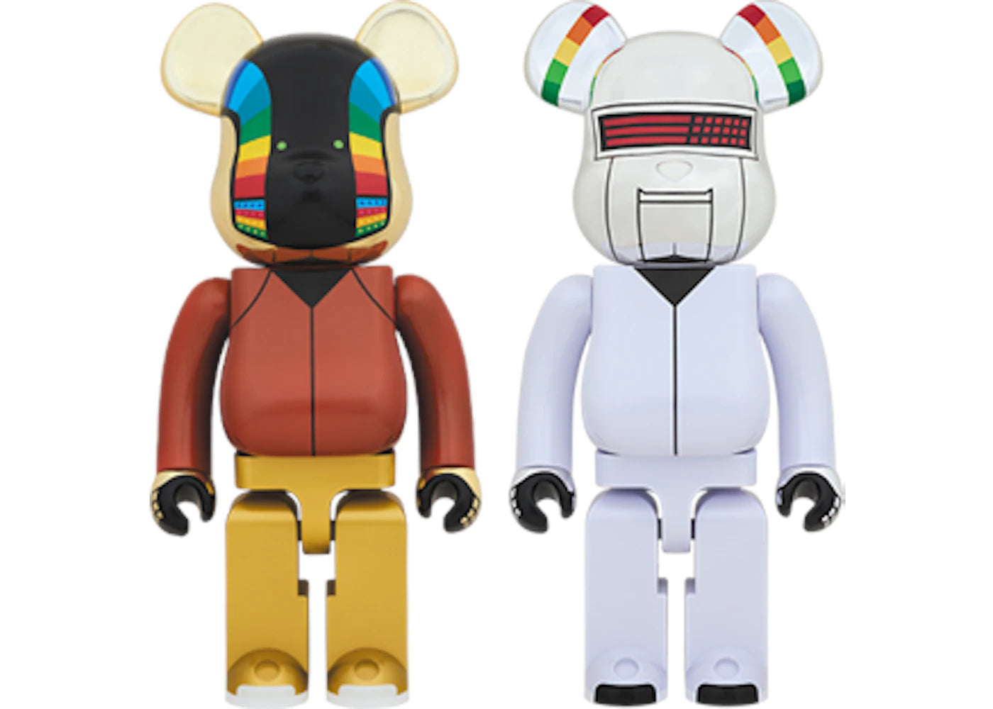 Bearbrick Daft Punk (Discovery Ver.) 1000% Multi -1