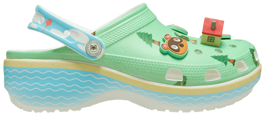 Crocs Classic Platform Clog Animal Crossing (Women's)-1
