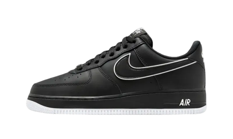 Nike Air Force 1 Low '07 Black White Sole (2023) - MTHOR SHOP