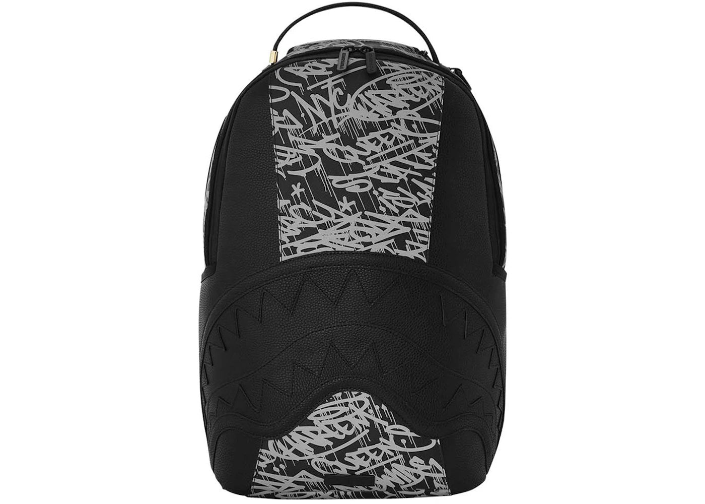 Sprayground Midnight Raceway Graffiti Backpack Black/Grey -1