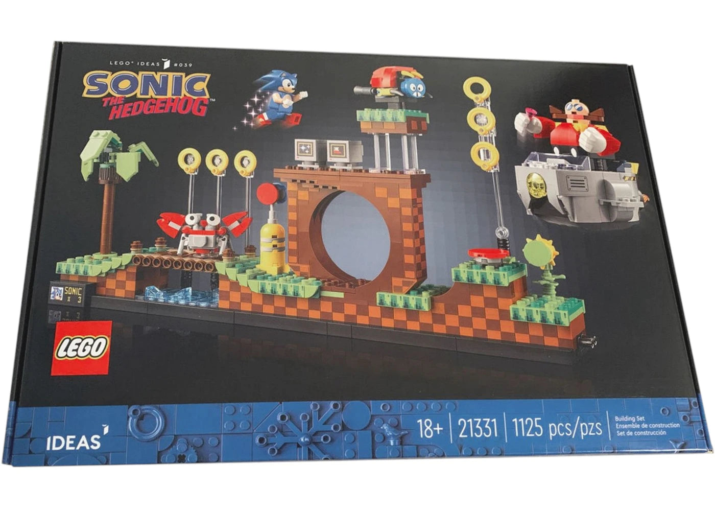 LEGO Ideas Sonic The Hedgehog Green Hill Zone Set 21331 -1