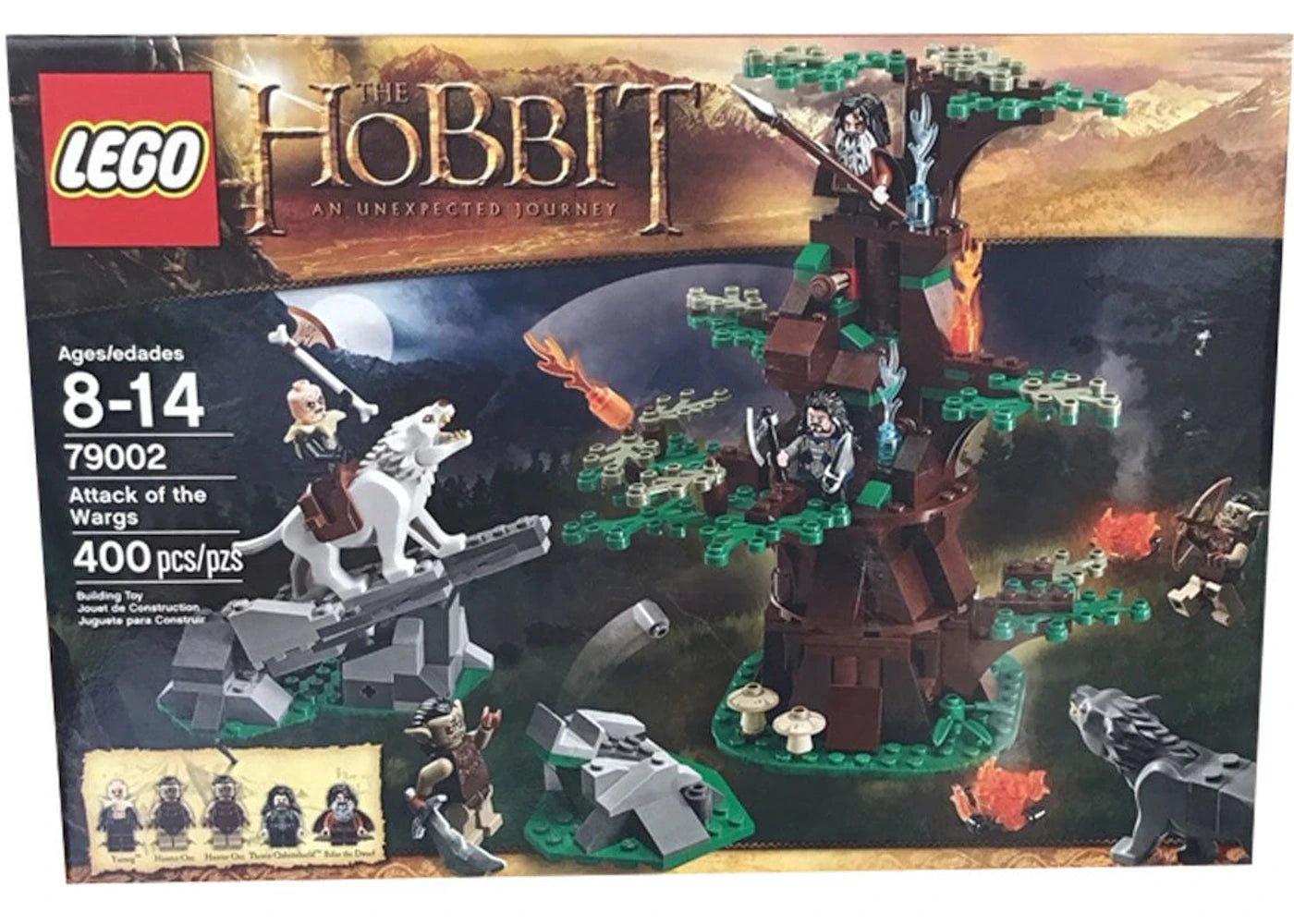 LEGO The Hobbit Attack of the Wargs Set 79002 -1