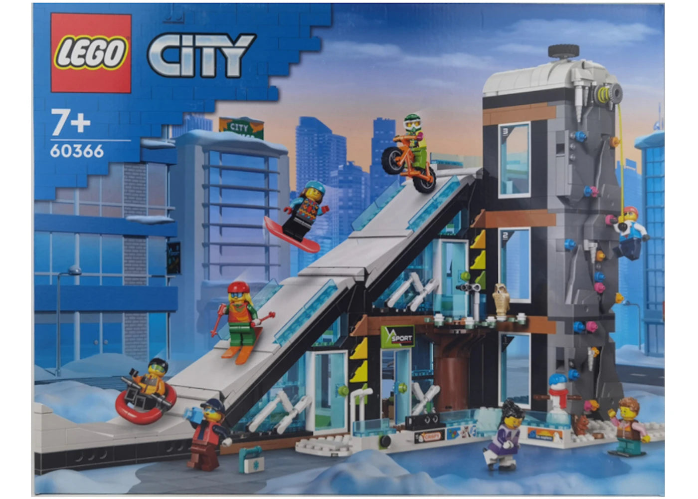 LEGO City Ski and Climbing Center Set 60366 -1