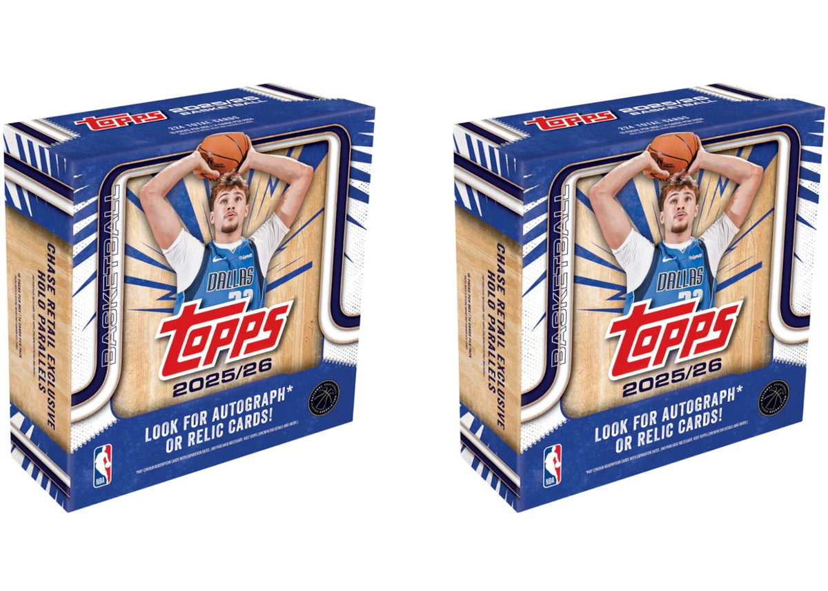 2025/26 Topps Basketball Mega Box 2x Lot -1