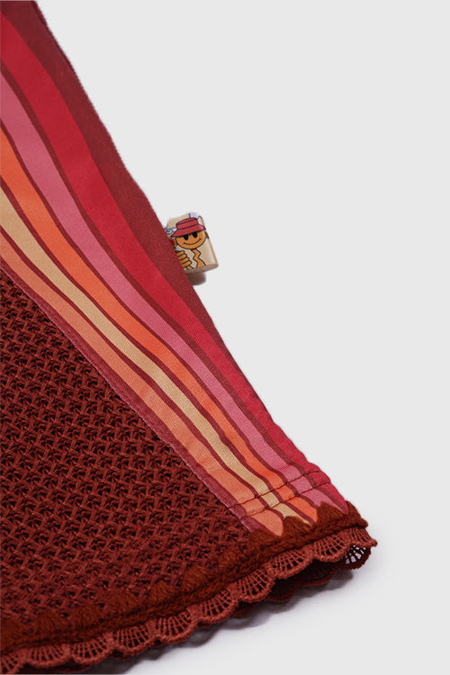 The Hideout Clothing - 7eventies Crochet Knit Sleeveless Vest