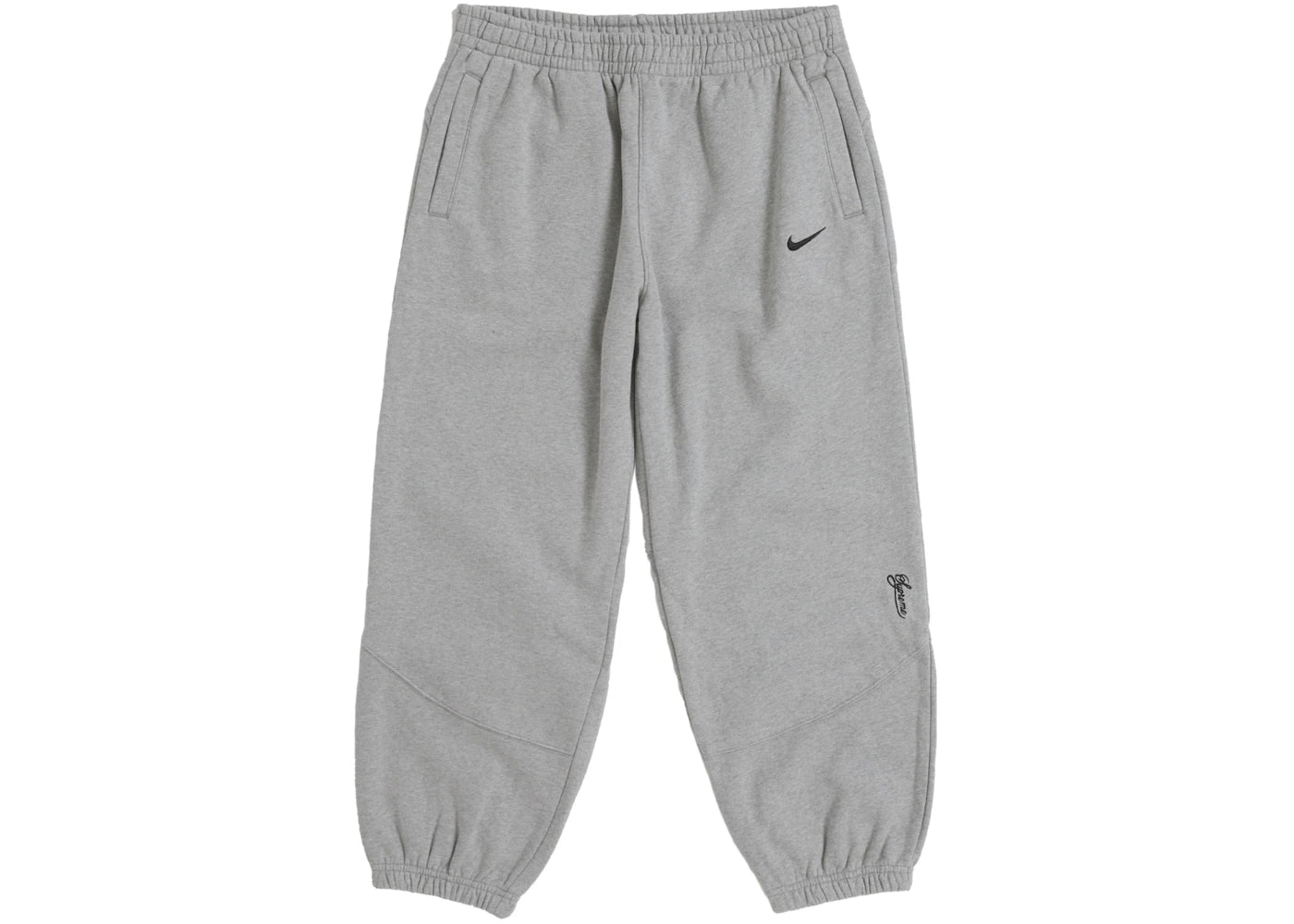 Supreme Nike Sweatpant (SS25) Heather Grey -1