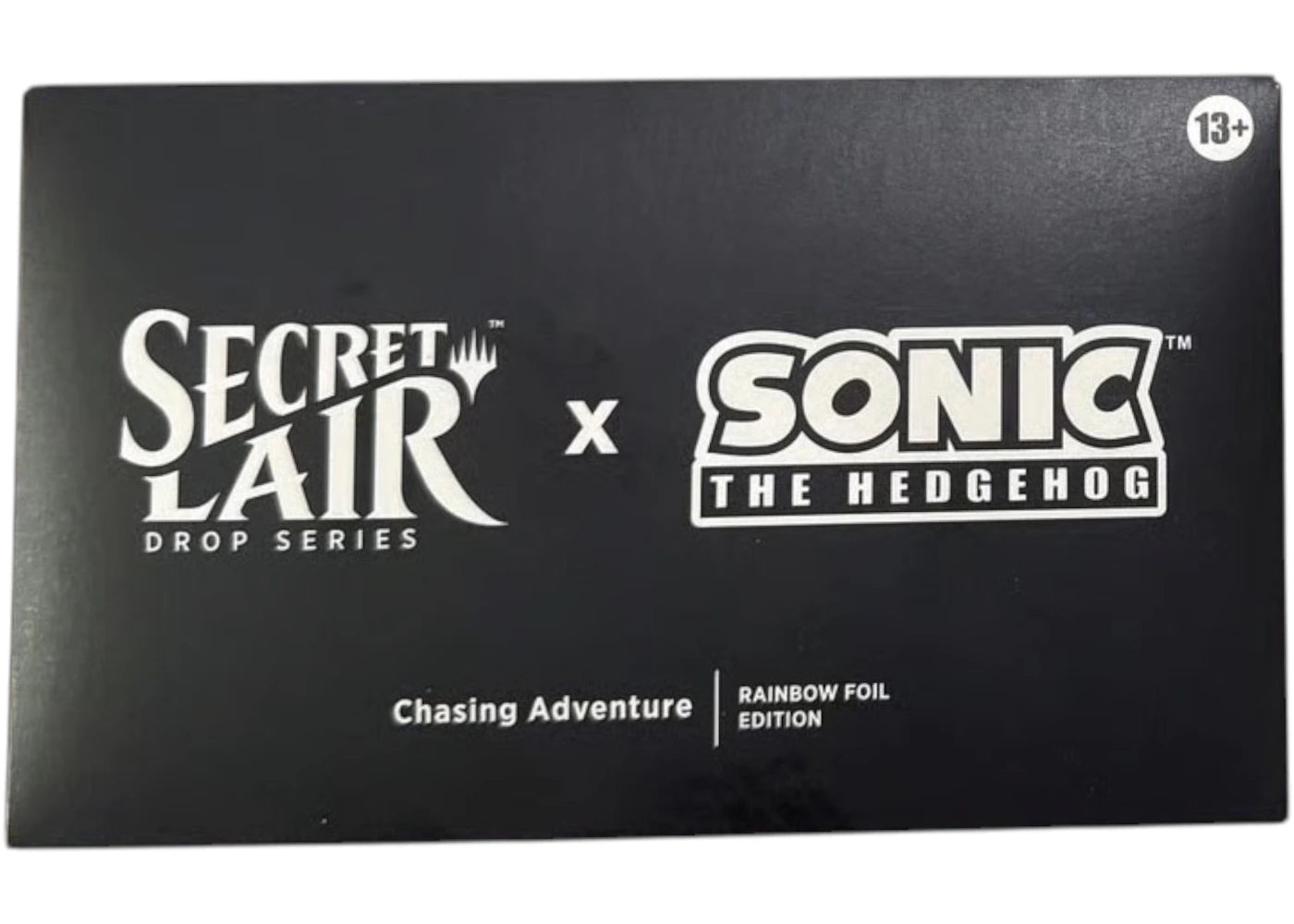 Magic: The Gathering Secret Lair Series Sonic The Hedgehog Chasing Adventure Rainbow Foil -1