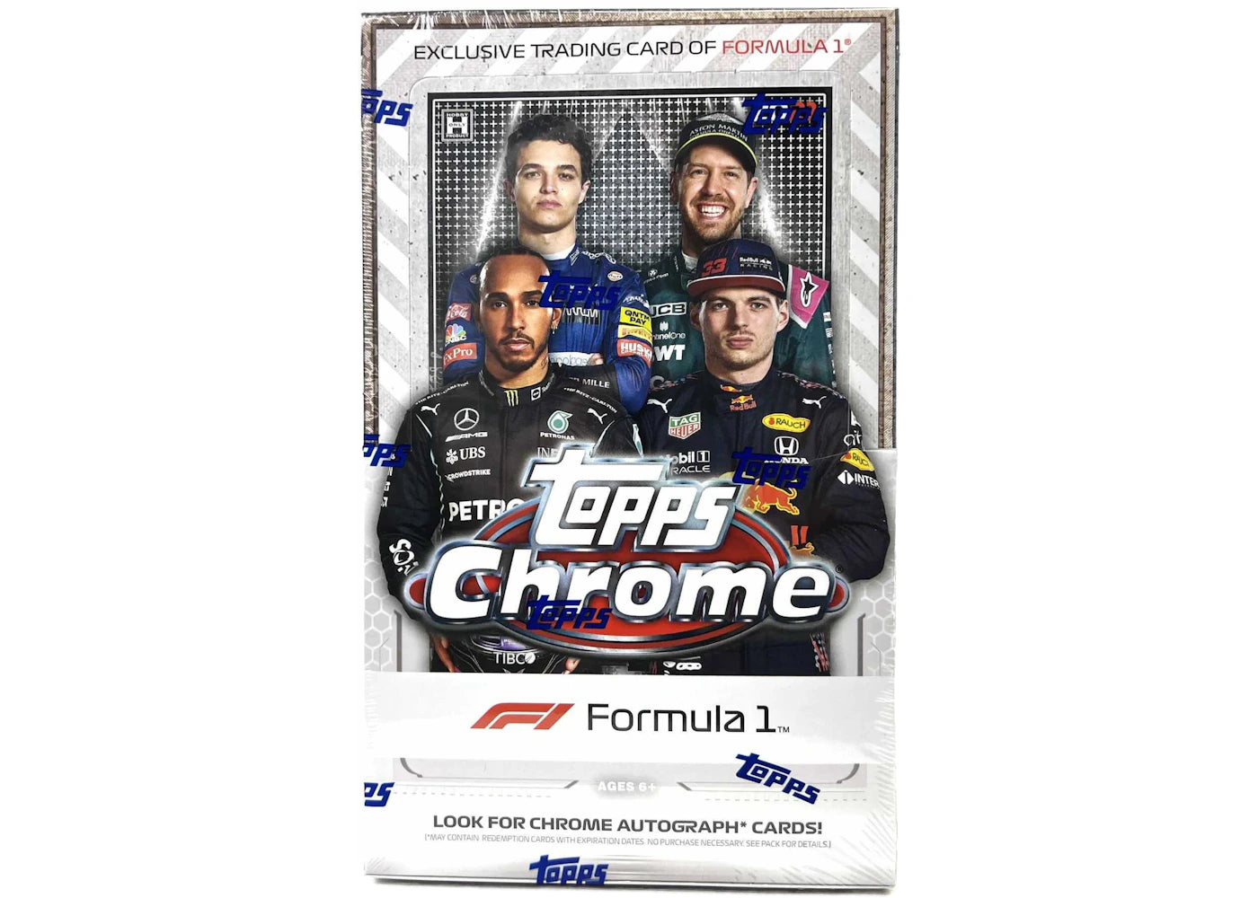 2021 Topps Chrome Formula 1 Racing Hobby Box -1