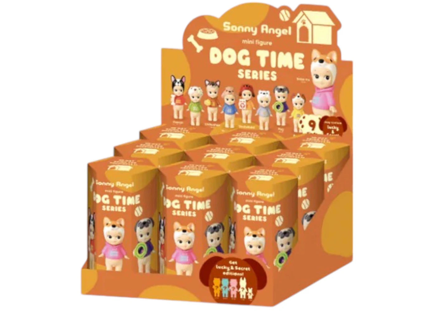 Sonny Angel Dog Time Series Sealed Case (9 Blind Box) -1