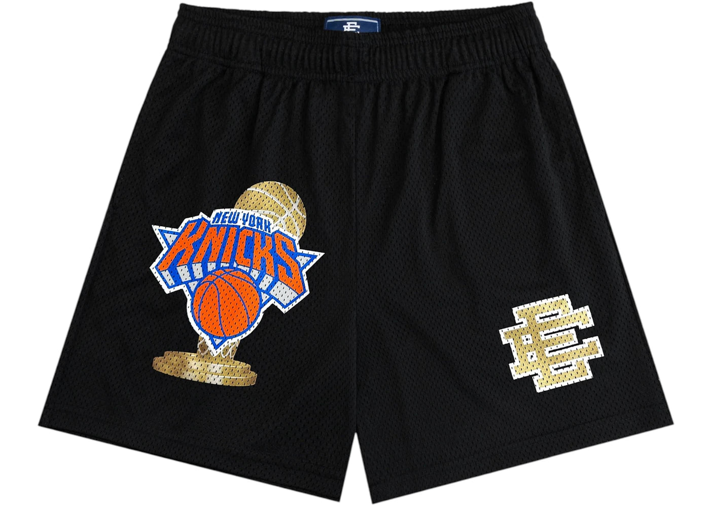 Eric Emanuel x New York Knicks Champ Shorts Black/Gold -1