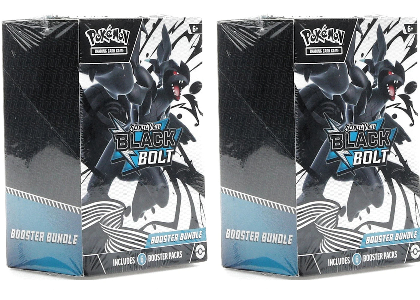 2025 Pokémon Scarlet & Violet Black Bolt Booster Bundle 2x Lot -1
