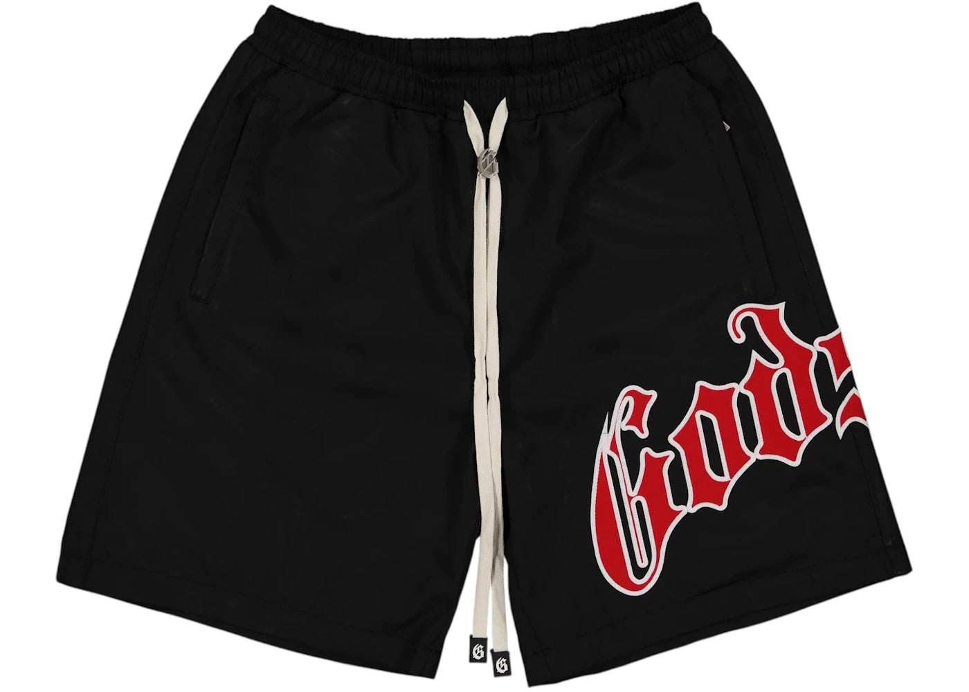 Godspeed OG Logo Nylon Shorts Bred -1