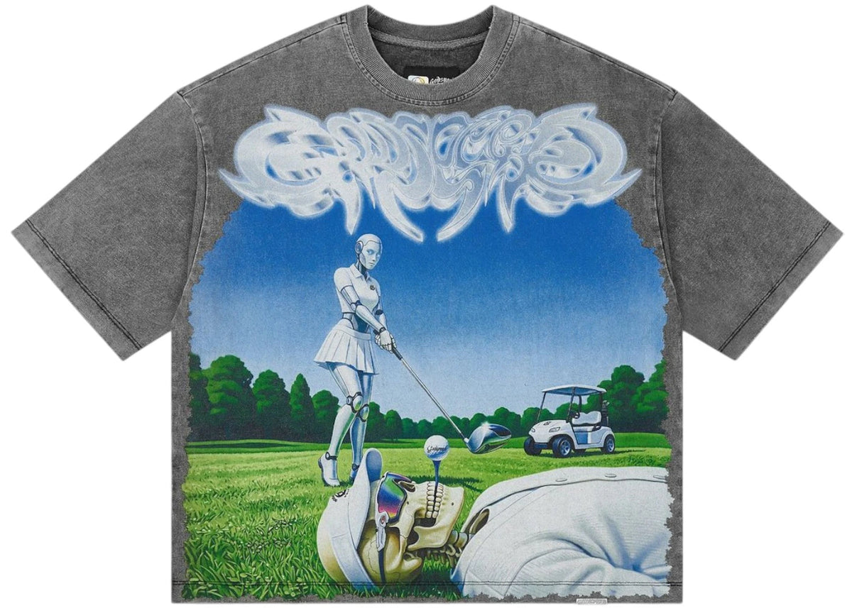 Godspeed Up2Par T-Shirt Grey Wash -1