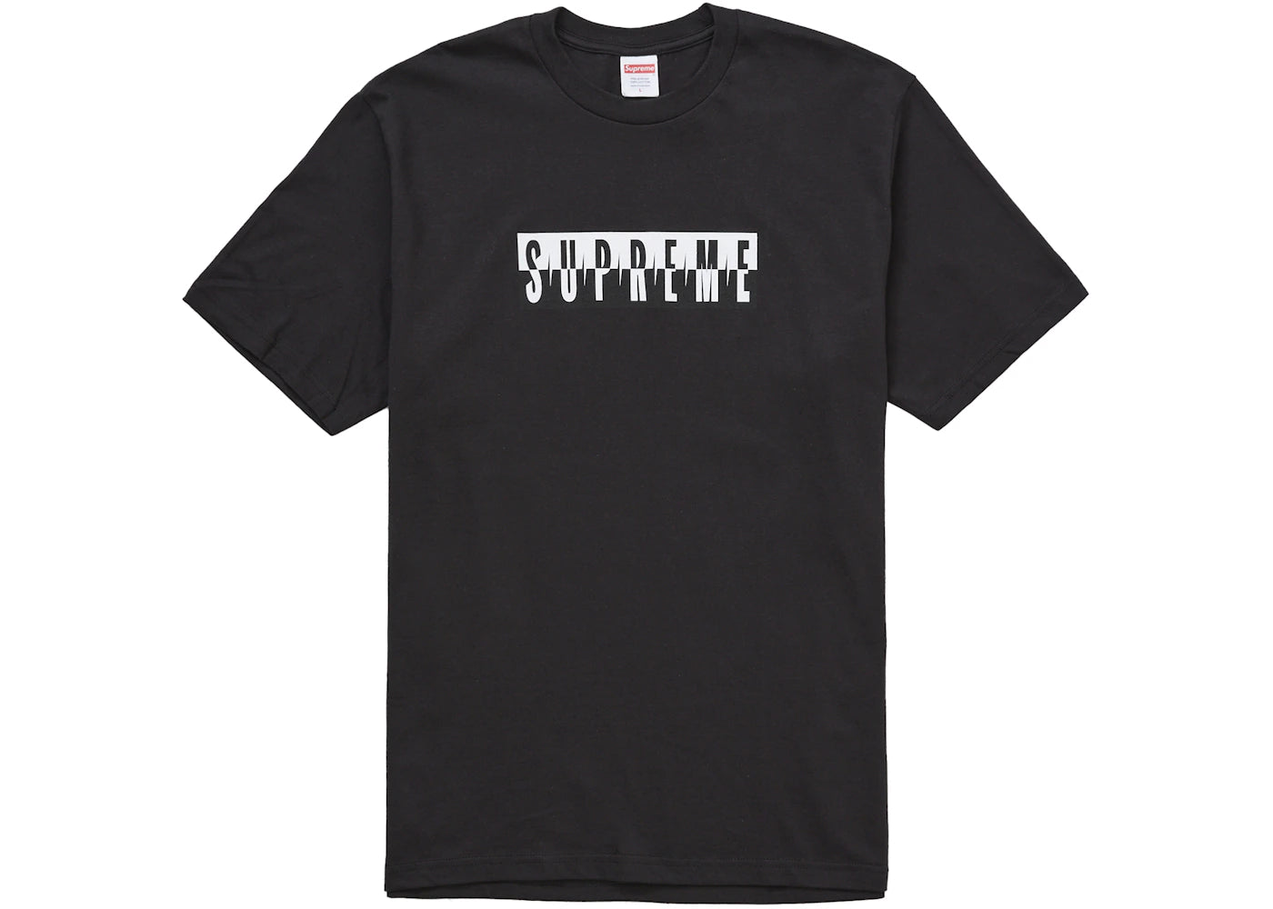 Supreme Split Tee (FW25) Black -1