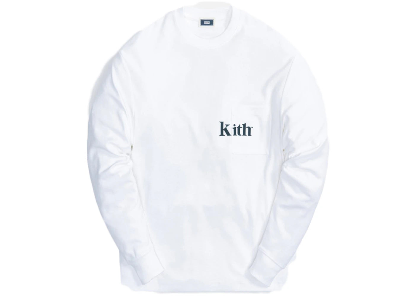 Kith Quinn L/S Tee White -1