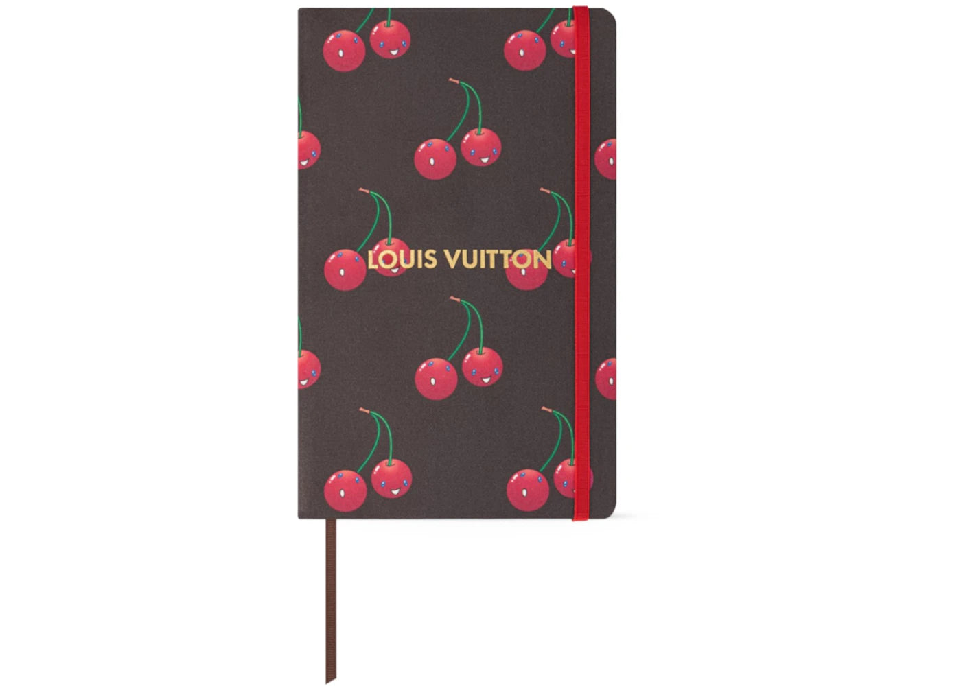 Louis Vuitton x Takashi Murakami Cherry Jane Notebook MM Brown Monogram -1
