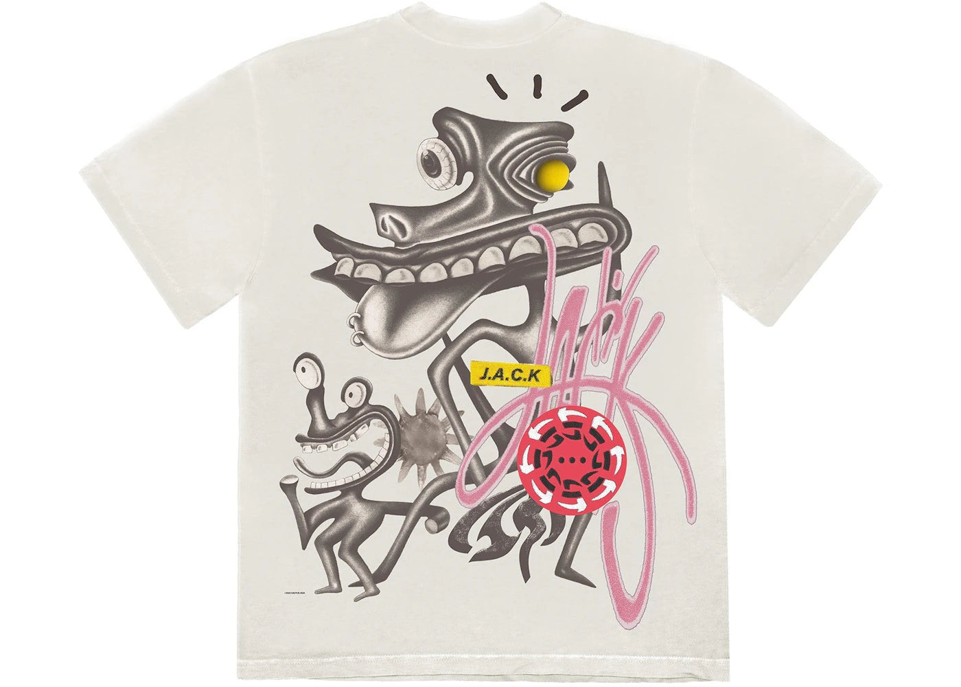 Travis Scott Artifacts T-shirt Natural -1